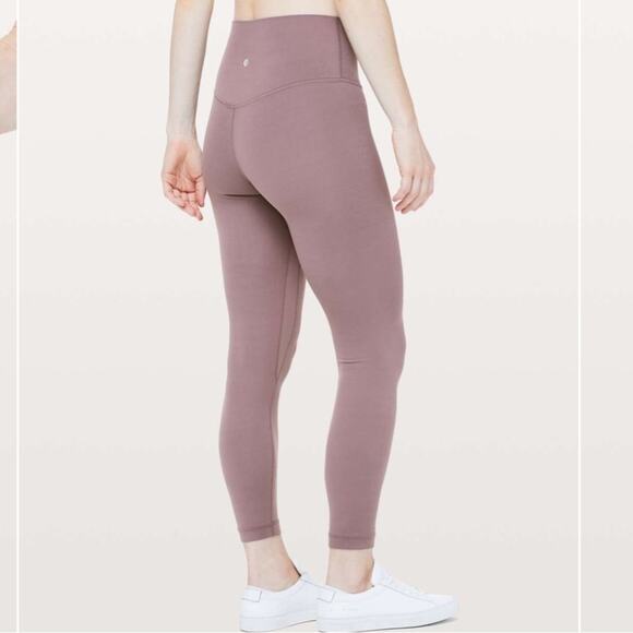 Lululemon Athletica Align Pant ll 25” Athletic Leggings women’s size 4 mauve - Picture 10 of 10